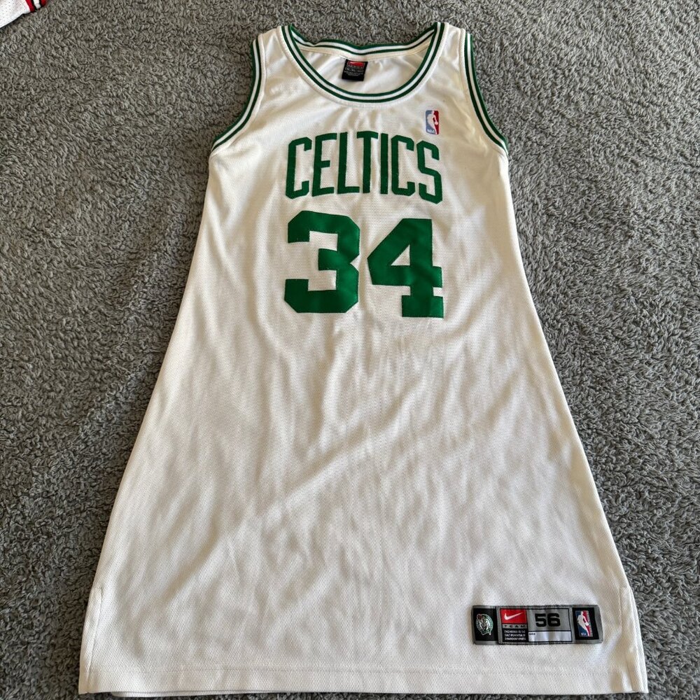 2003-04 Nike Authentic Paul Pierce NBA Boston Celtics #34 Jersey 56 READ Dress